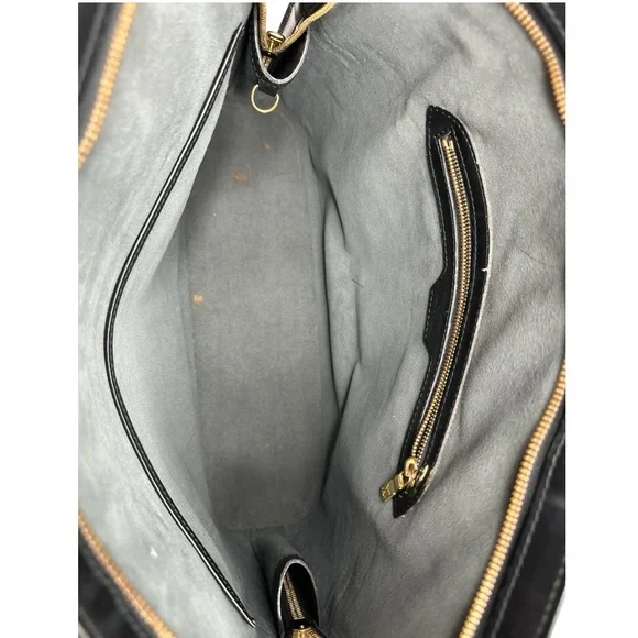 LOUIS VUITTON Epi Lussac Black Large Shoulder Bag - Picture 10 of 16